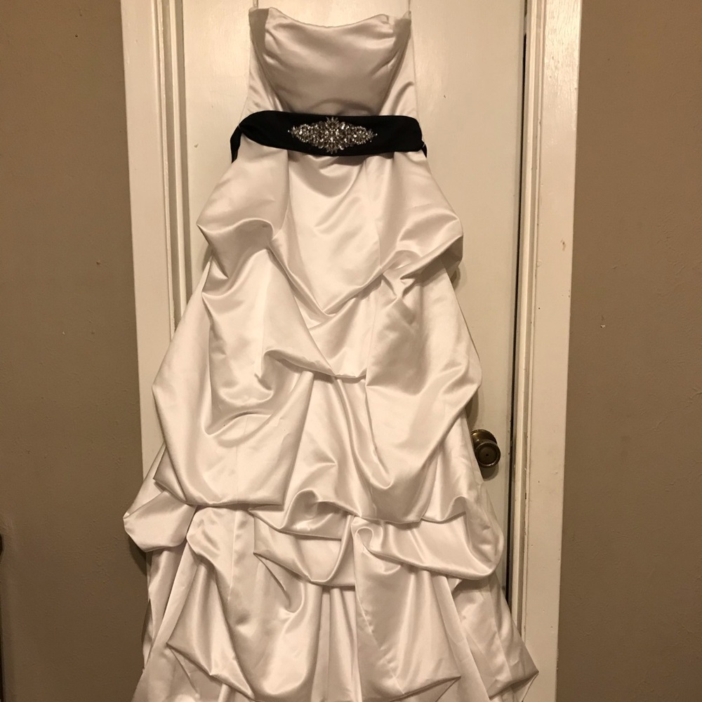David’s Bridal wedding dress